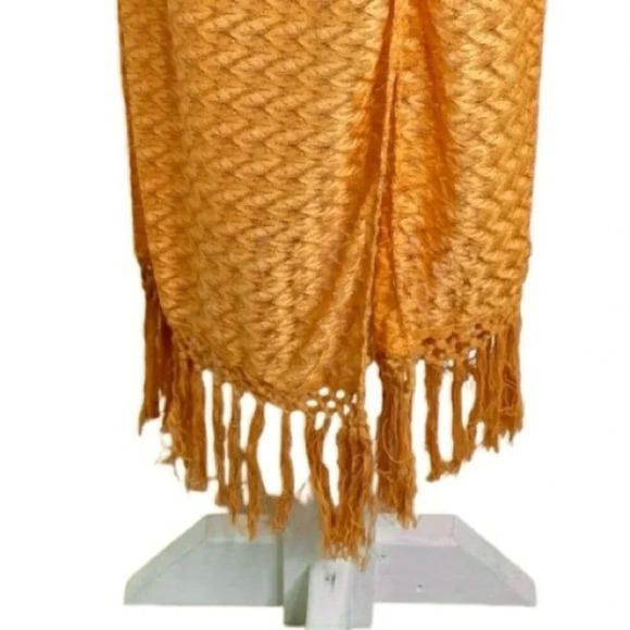 Ramy Brook Gaia Metallic Faux Wrap Boho Maxi Skirt Coverup Size XL NWT - Picture 7 of 10